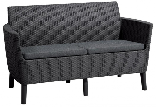 Диван Salemo 2 seater sofa графит