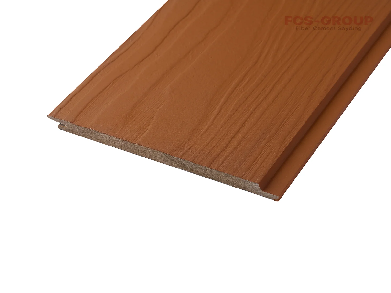 Фиброцементный сайдинг FCS Wood Click (шип-паз) 3000*190*10мм F30