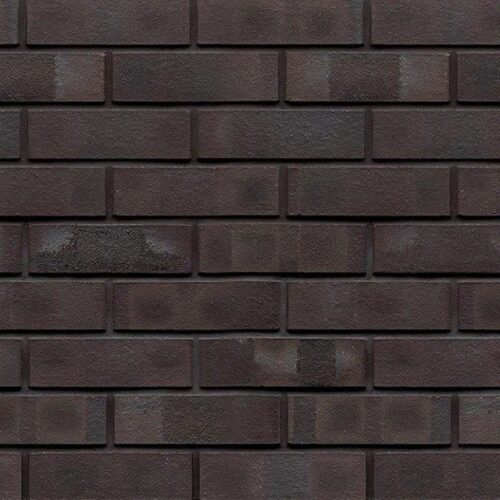 Кирпич клинкерный облицовочный Westerwaelder Klinker WK85KS Eisenschmelz Schwarzbraun Kohle Spezial, 290*60*71 мм