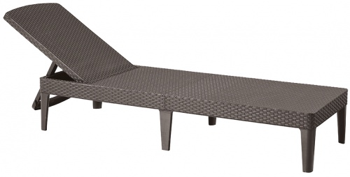 Шезлонг садовый Jaipur Sun lounger капучино