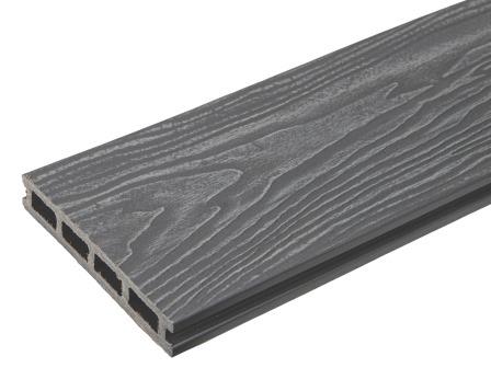 Террасная доска TalverWood 3D СЕРАЯ 150х25х6000 мм