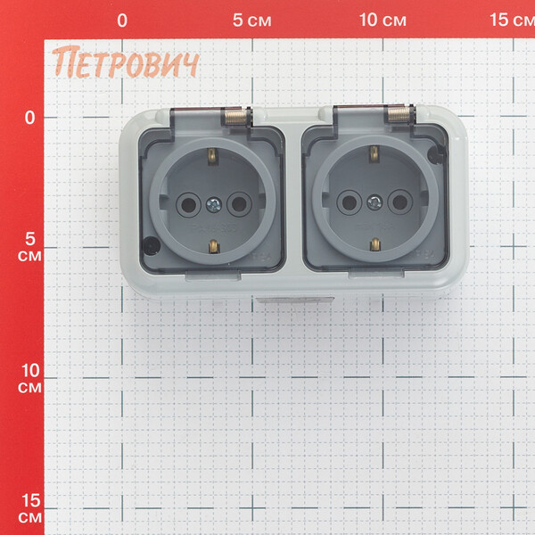 Рамка Legrand Inspiria двухместная белая (673940)