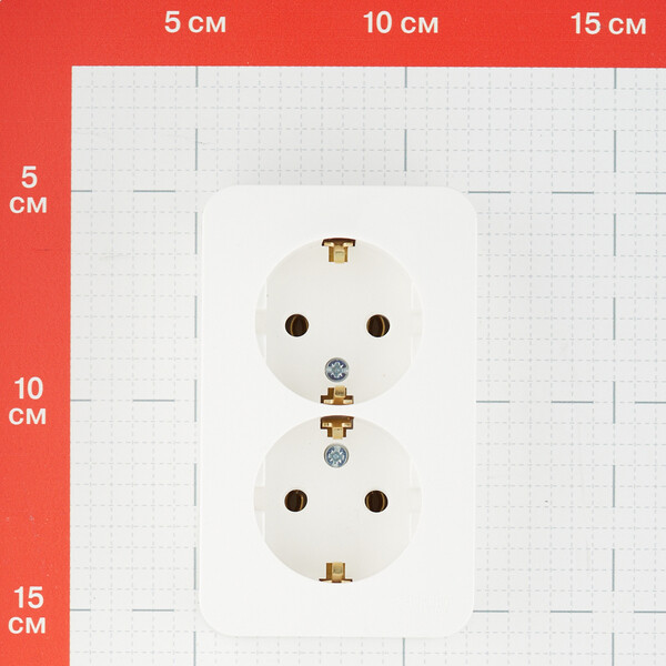 Розетка Systeme Electric Blanca накладная антрацит (BLNRA000116)