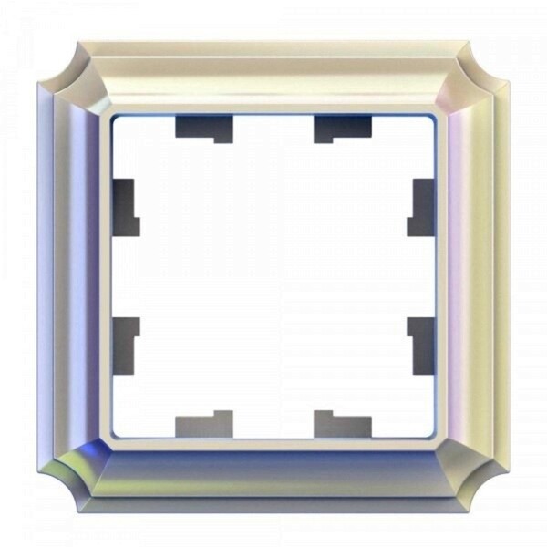 Рамка Systeme Electric AtlasDesign Antique одноместная жемчуг (ATN100401)
