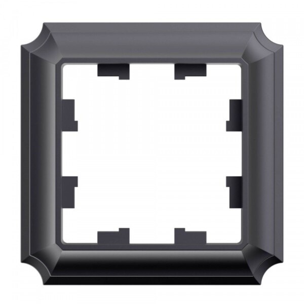 Рамка Systeme Electric AtlasDesign Antique одноместная сталь (ATN100901)