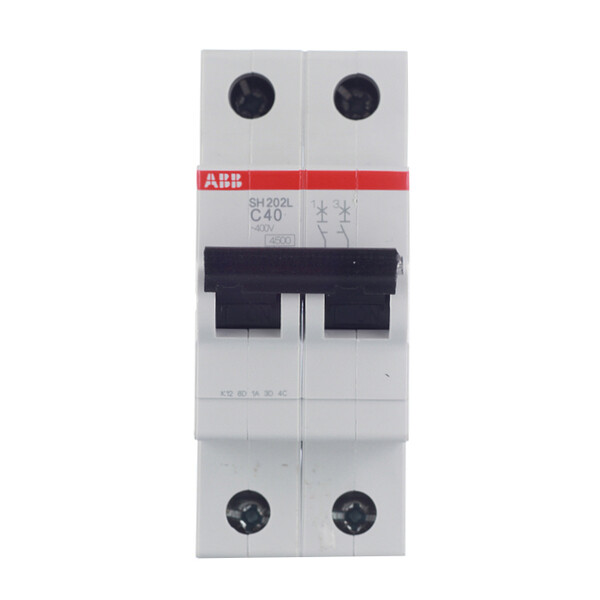 Автоматический выключатель модульный ABB SH202L 2P 40А тип С 4,5 кА 400 В (2CDS242001R0404)