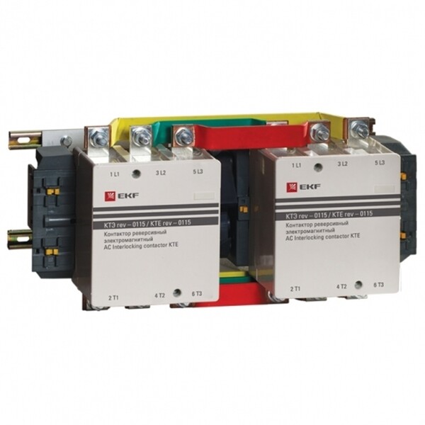 Контактор EKF PROxima КТЭ (ctr-b-r-115-380) 380 В 115 А 3P реверсивный