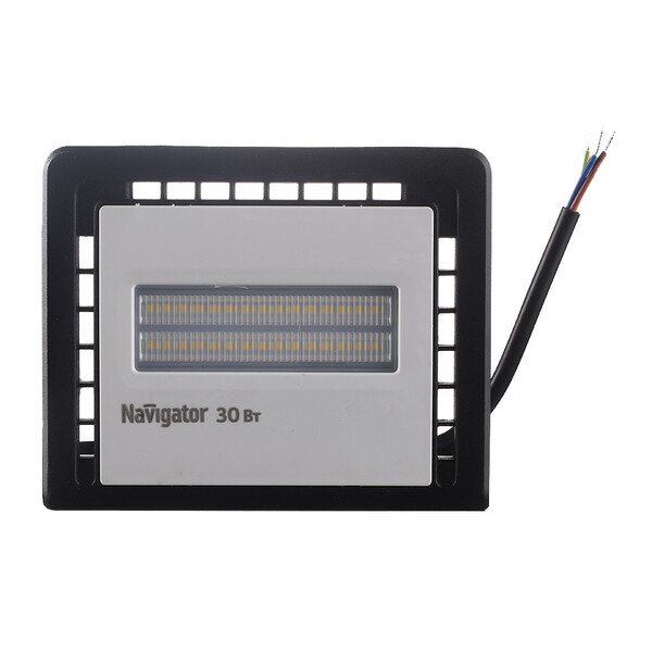 Прожектор светодиодный Navigator ДО-30 4000К 30 Вт IP65 черный