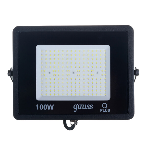 Прожектор светодиодный Gauss Qplus ДО-100 6500К 100 Вт IP65 черный