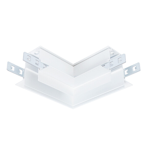 Коннектор для магнитного шинопровода L-образный Arte Lamp Linea белый (A487733)