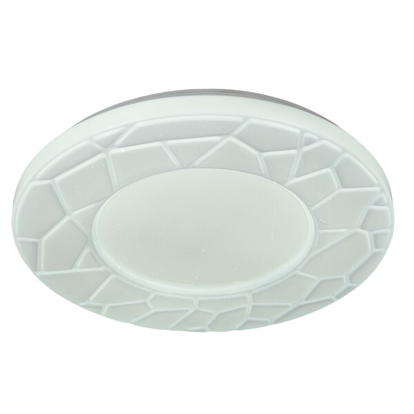 Светильник светодиодный потолочный Arte Lamp Biscotti 2700-7000К 72 Вт 7 кв.м белый IP20 (A2678PL-72WH)