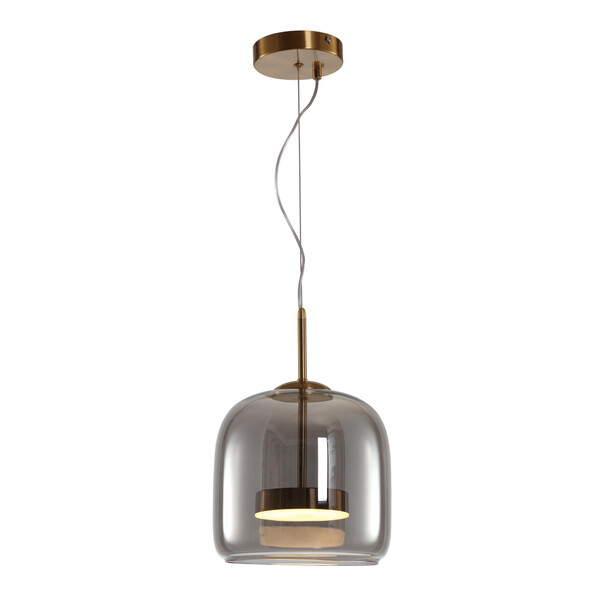 Светильник светодиодный подвесной Arte Lamp Padova 4000К 12 Вт 2 кв.м серый IP20 (A2404SP-23SM)