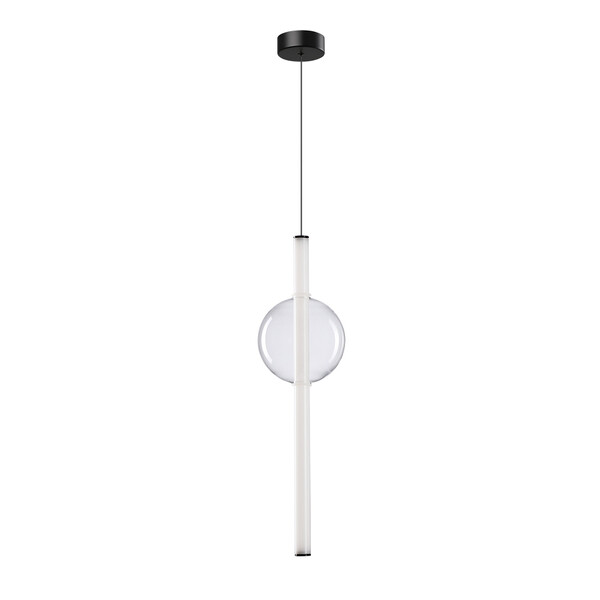 Светильник светодиодный подвесной Arte Lamp Rigla 3500К 12 Вт 2 кв.м черный IP20 (A6839SP-12CL)