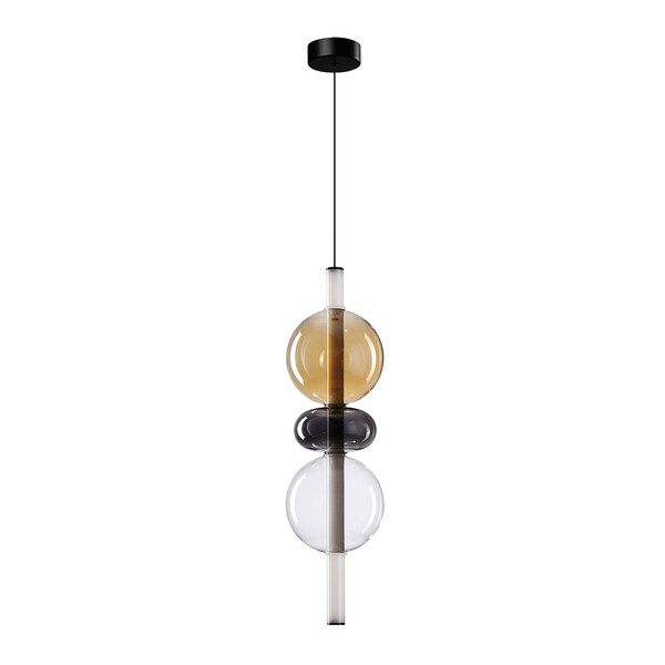Светильник светодиодный подвесной Arte Lamp Vassoio 3500К 12 Вт 2 кв.м черный IP20 (A6835SP-12SM)