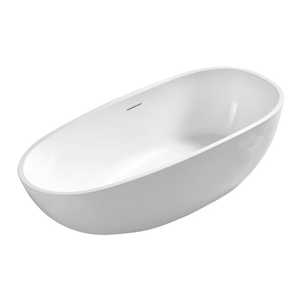 Ванна акриловая Abber 150х75 см с ножками (AB9356-1.5)