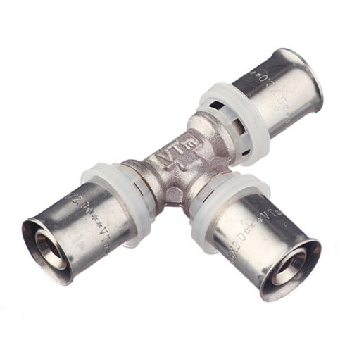 Тройник VALTEC (VTm.231.N.161616) 16(пресс) х 16(пресс) х 16(пресс)