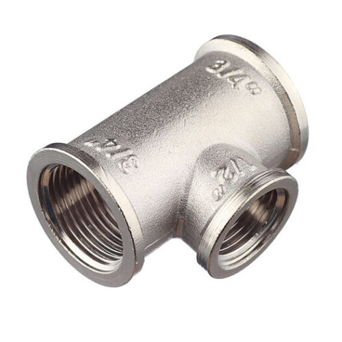 Тройник переходной Valtec 3/4 ВР(г) х 1/2 ВР(г) х 3/4 ВР(г) латунный (VTr.750.N.0504)