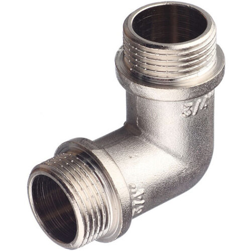 Угол Valtec 3/4 НР(ш) х 3/4 НР(ш) латунный (VTr.093.N.0005)