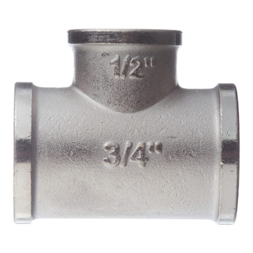 Тройник переходной Stout 3/4 ВР(г) х 1/2 ВР(г) х 3/4 ВР(г) латунный (SFT-0022-341234)