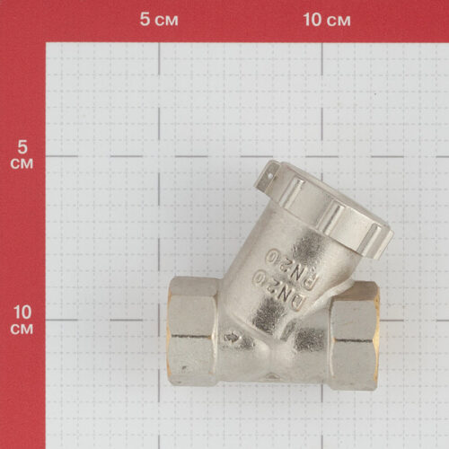 Фильтр косой Valtec с заглушкой 3/4 ВР(г) х 3/4 ВР(г) (VT.193.N.05)