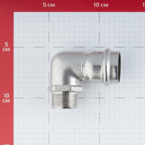 Угол VALTEC (VTi.953.I.002805) 90° 28 мм х 3/4 НР нержавеющая сталь
