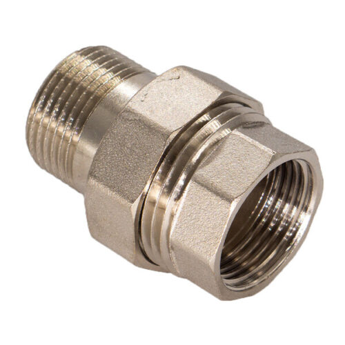 Американка прямая CTM 2 НР(ш) х 2 ВР(г) латунная (CRAS0002)