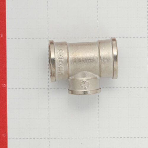 Тройник переходной Stout 1 ВР(г) х 1/2 ВР(г) х 1 ВР(г) латунный (SFT-0022-001121)