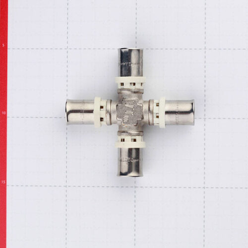 Крестовина VALTEC (VTm.241.N.161616) 16(пресс) х 16(пресс) х 16(пресс) х 16(пресс)