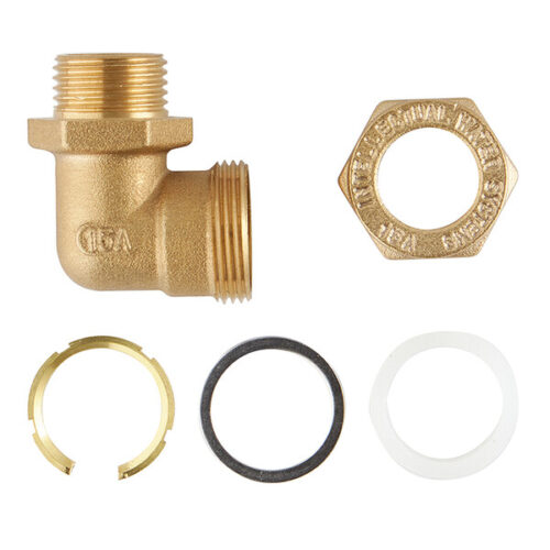 Угол Stahlmann IWS EasyFix 90° 15 мм х 1/2 НР(ш) для гофрированных труб