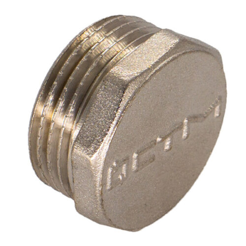 Заглушка CTM 2 НР(ш) латунная