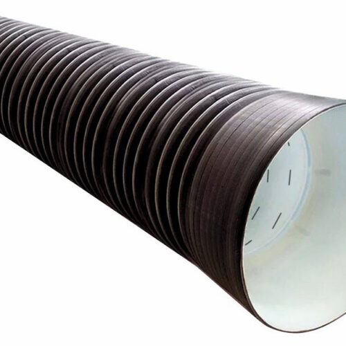 Труба гофрированная SN8 с перфорацией 400/343 6м
