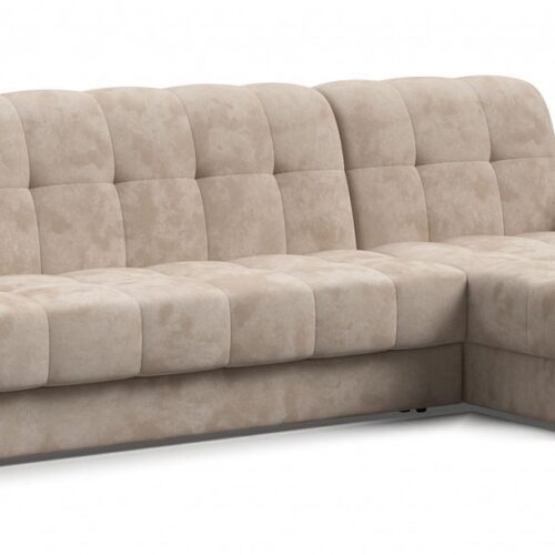 Угловой диван BOSS Sleep 160 Велюр Alkantara пепел