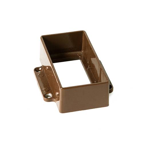 Соединитель перила прямой CM Decking 90х45 Тик